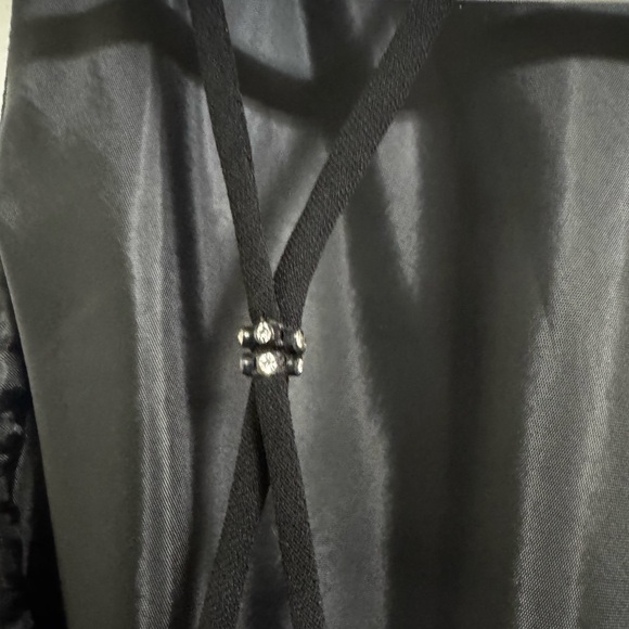 Vintage Evan Picone  Elegant Black Maxi Dress - Picture 5 of 8